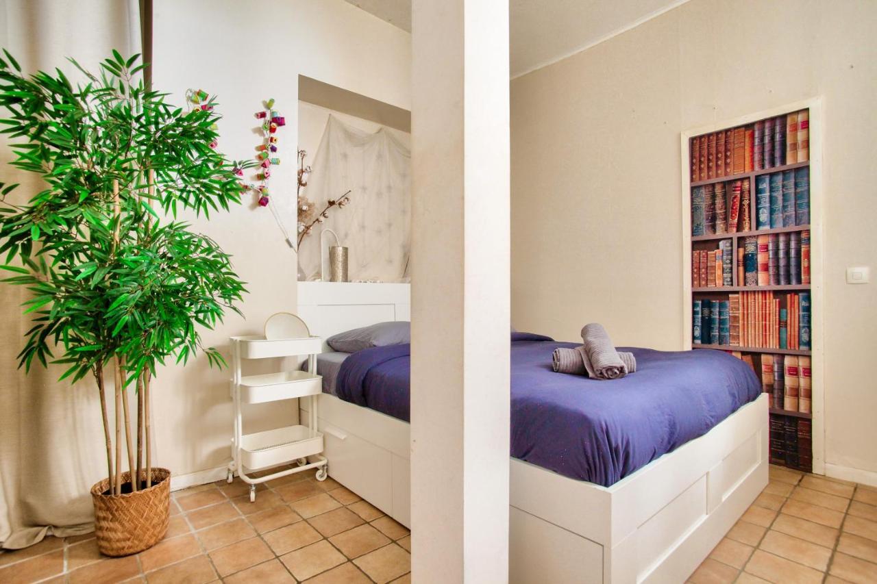 פריז Cozy 1 Mezzanine & 1Bedroom Louvre Moulins Free Netflix מראה חיצוני תמונה