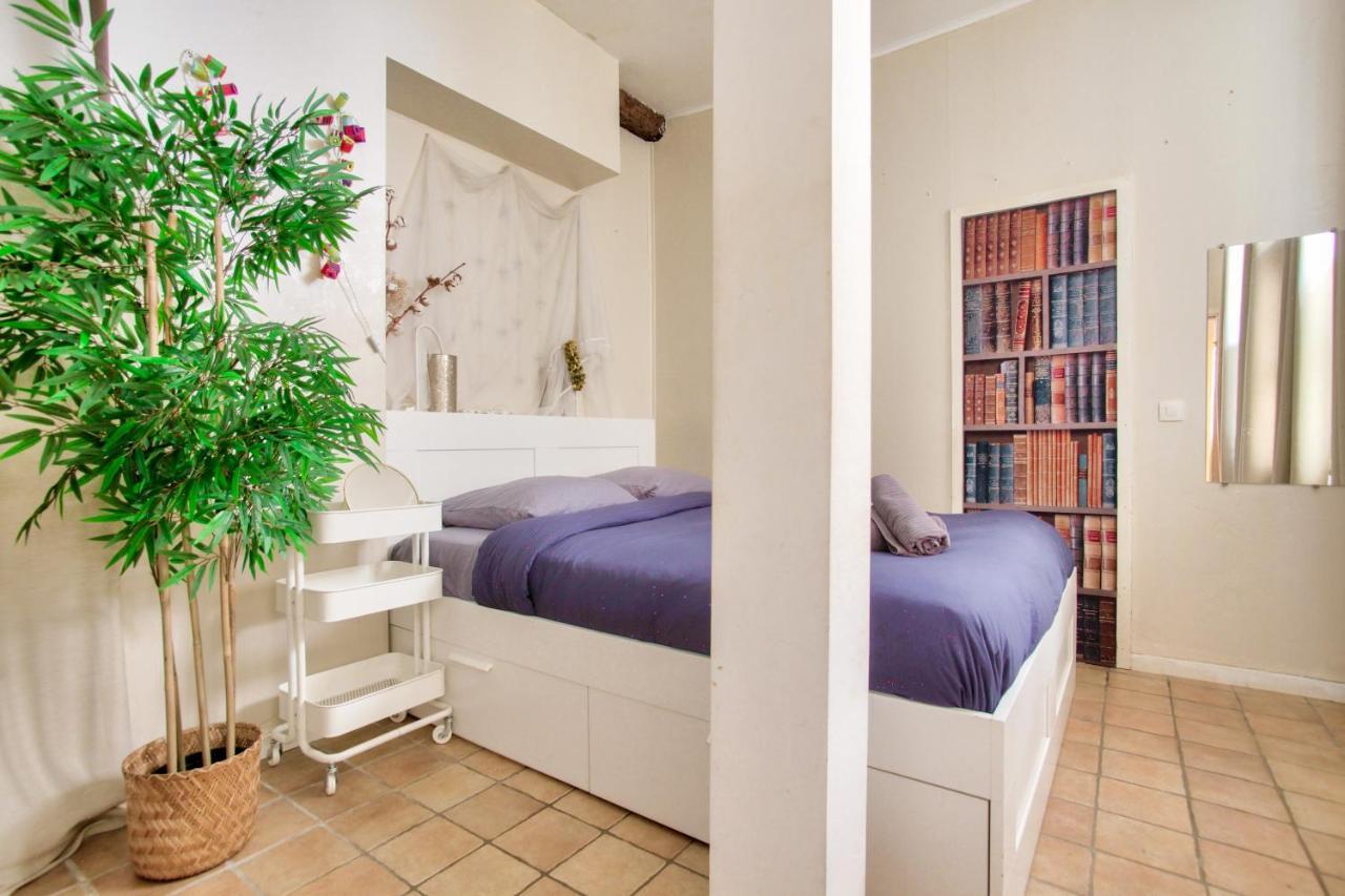 פריז Cozy 1 Mezzanine & 1Bedroom Louvre Moulins Free Netflix מראה חיצוני תמונה