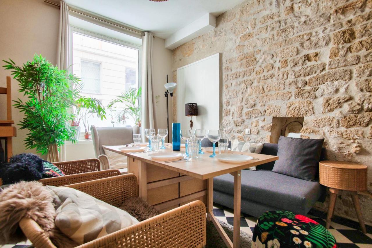פריז Cozy 1 Mezzanine & 1Bedroom Louvre Moulins Free Netflix מראה חיצוני תמונה