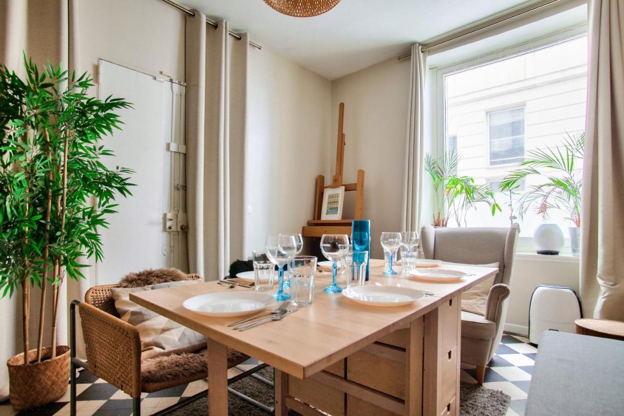 פריז Cozy 1 Mezzanine & 1Bedroom Louvre Moulins Free Netflix מראה חיצוני תמונה