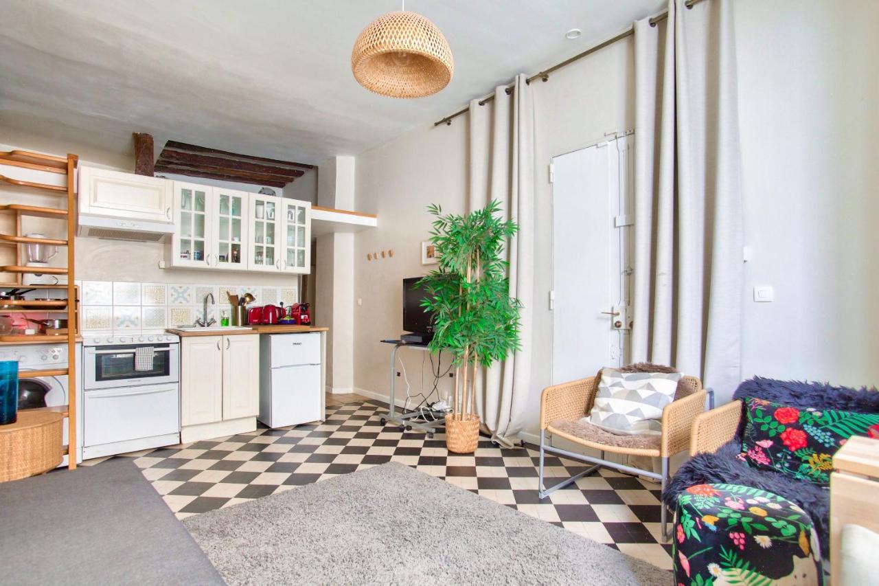 פריז Cozy 1 Mezzanine & 1Bedroom Louvre Moulins Free Netflix מראה חיצוני תמונה