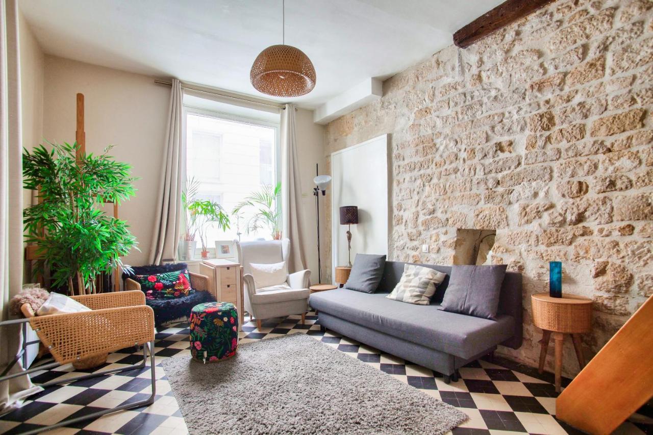 פריז Cozy 1 Mezzanine & 1Bedroom Louvre Moulins Free Netflix מראה חיצוני תמונה